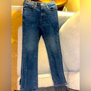 Abercrombie & Fitch Dark blue skinny jeans